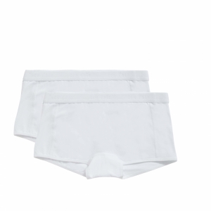 Basics girls shorts 2-pack WIT