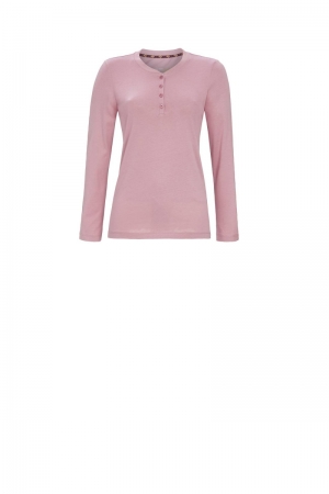 Pyjama met knoopjes ROZE