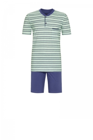 Pyjama met knoopjes GROEN