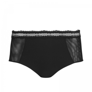 Confiance hoge taille ZWART