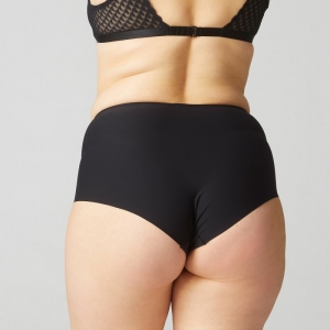 Subtile shapewear hoge taille ZWART