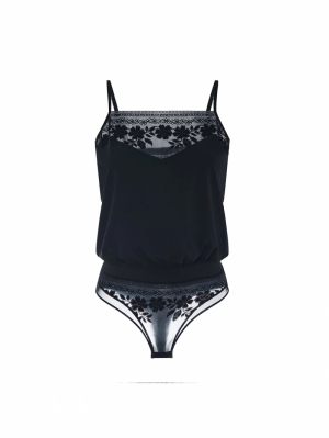 Héloïse body ZWART