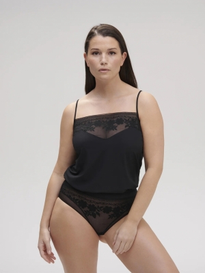 Héloïse body ZWART