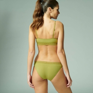 Eugenie bh top OLIJFGROEN