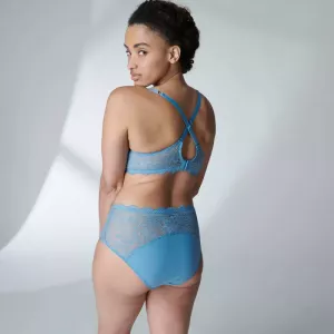 Freesia slip hoge taille BLEU HIMALAYA