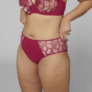 Dahlia slip hoge taille BORDEAUX