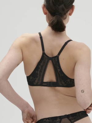 Héloïse beugelbh ZWART