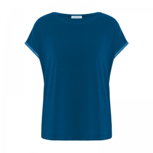 Aurore t-shirt korte mouw POSEIDON BLUE