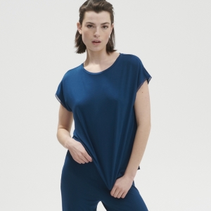 Aurore t-shirt korte mouw POSEIDON BLUE