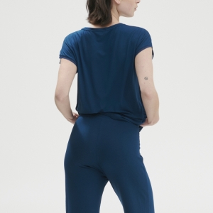 Aurore t-shirt korte mouw POSEIDON BLUE