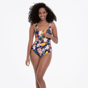 Tropical Sunset badpak BLAUW