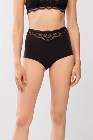 AMAZING, slip hoge taille ZWART