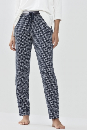 NIGHT2DAY Isi Long pants NIGHT BLUE