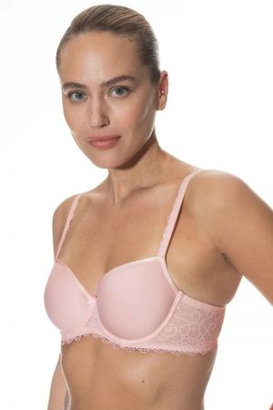 Amorous half-cup spacer bh BONBON PINK