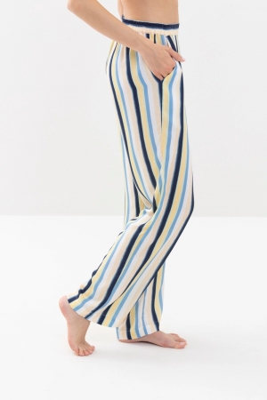 NIGHT2DAY Susannah lange broek BLAUW