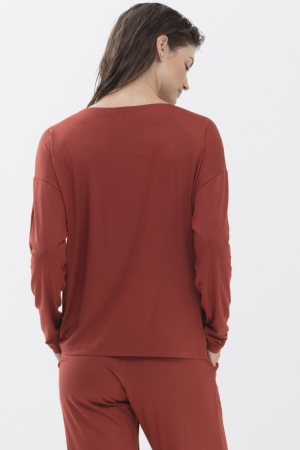 Shirt Alena lange mouw RED PEPPER