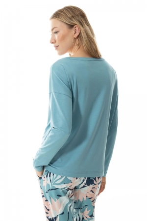 Shirt lange mouw Tessie FROST BLUE
