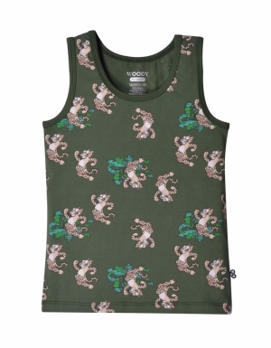 Woody jongens singlet PANTER