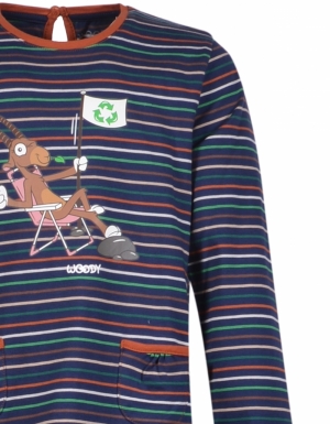 Woody meisjes pyjama geit MULTI