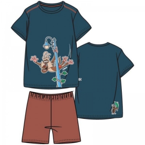 Herenpyjama Mando BLAUW