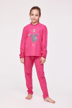 Pyjama Gudrun Kalkoen FUCHSIA