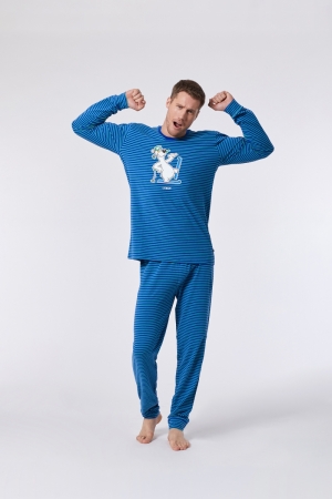 Herenpyjama Ijsbeer BLAUW