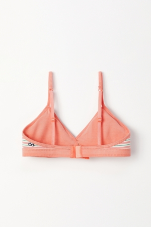 Woody Teenage bra, gestreept MEERKLEURIG