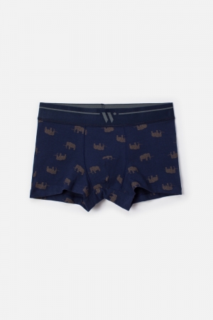 Boxershorts Mammoet 2-pack BLAUW