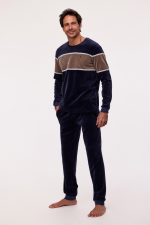 Heren huispak DONKERBLAUW