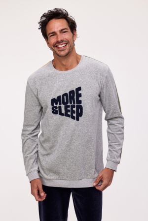 Pyjama More Sleep BLAUW