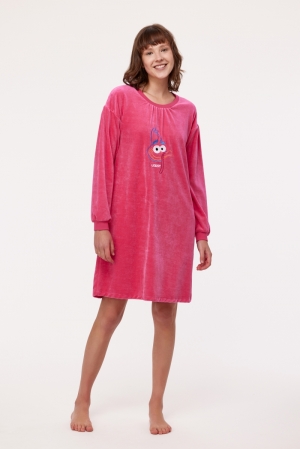 Slaapkleedje Gudrun Kalkoen FUCHSIA