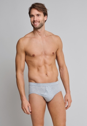 Cotton Essentials slip 2-P GRIJS