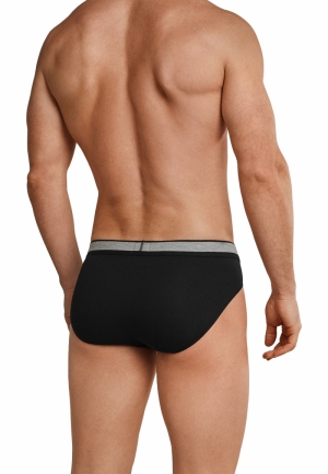 Selected Premium Retro Rib sli ZWART