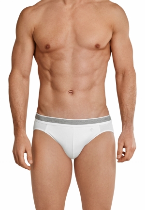 Selected Premium Retro Rib sli WIT