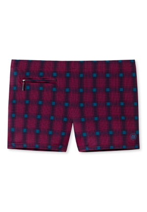 Schiesser heren zwembroek DARK RED