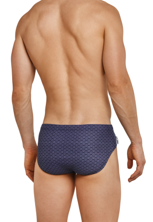 Schiesser heren zwemslip BLAUW