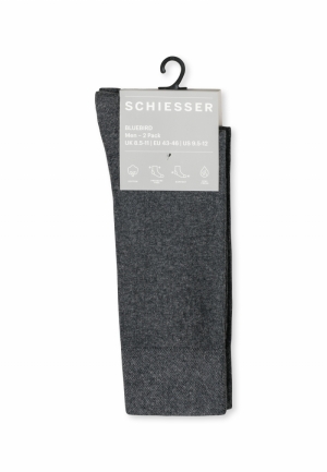 Herenkousen Bluebird 2-pack GRIJS
