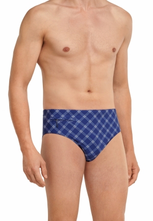 Heren zwemslip Nautical Casual BLAUW