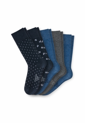 Herenkousen Bluebird 5-pack BLAUW