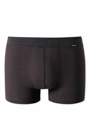 Short fijne interlock met patr ANTHRACITE