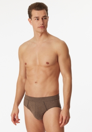 Slip biologisch katoen TAUPE