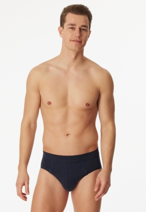 Slip biologisch katoen DONKERBLAUW