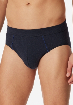 Slip biologisch katoen DONKERBLAUW