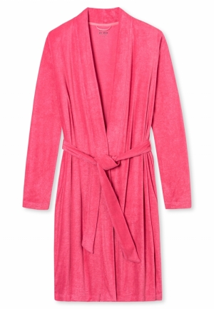 Kamerjas in lichte badstof ROZE