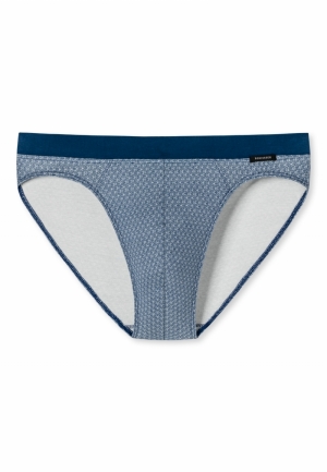 Slip Fine Interlock BLAUW