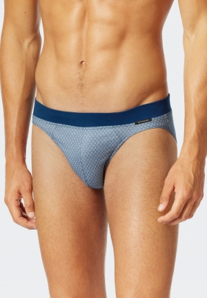 Slip Fine Interlock BLAUW