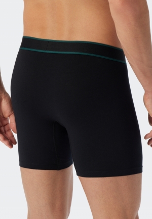 Cyclist, long shorts, 2-pack ZWART