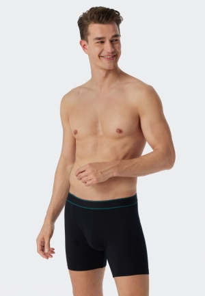Cyclist, long shorts, 2-pack ZWART