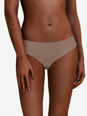 Soft Stretch String XS-XL BRONZED TAUPE