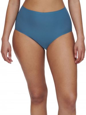 Soft stretch high waist briefs JEANS BLUE